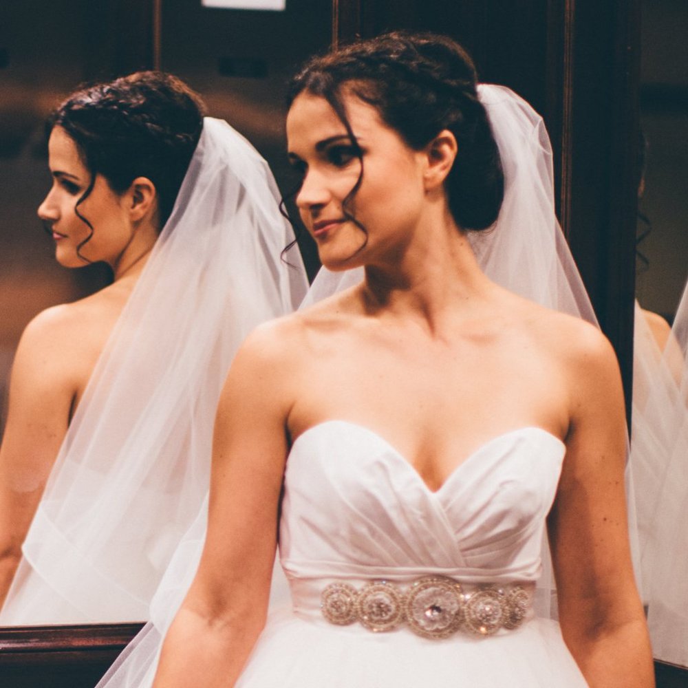 Custom Bridal Sash by Olivia Nelson